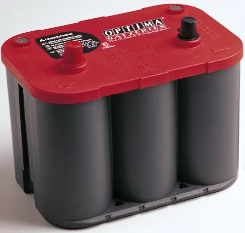 Haute Qualité BATTERIE OPTIMA ROUGE 12V815A (BORNE + A DROITE)
