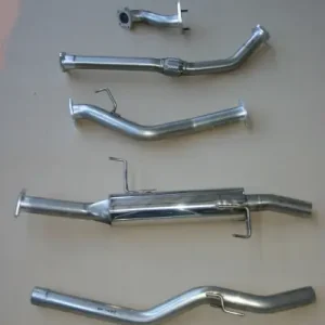 Authentique LIGNE ECHAPPEMENT COMPLETE INOX POUR ISUZU D-MAX DE 2011 A 2012