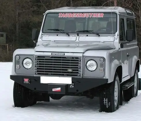 Nouveauté PARE CHOCS WARN POUR LAND ROVER DEFENDER
