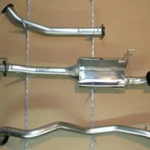 LIGNE ECHAPPEMENT COMPLETE INOX POUR TOYOTA KZJ90 3 PORTES Expédition Rapide