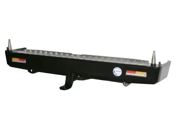 PARE CHOC ARRIERE KAYMAR POUR TOYOTA LAND CRUISER 78 ET 75 Soldes