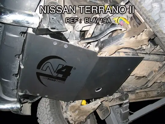 Livraison Express BLINDAGE AVANT N4 8MM POUR NISSAN TERRANO 2 ET FORD MAVERICK