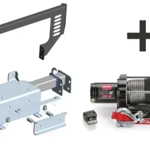 Dernière Chance KIT DE MONTAGE INTEGRE AVEC TREUIL WARN VRX 45-S POUR SUZUKI JIMNY A PARTIR DE 2018