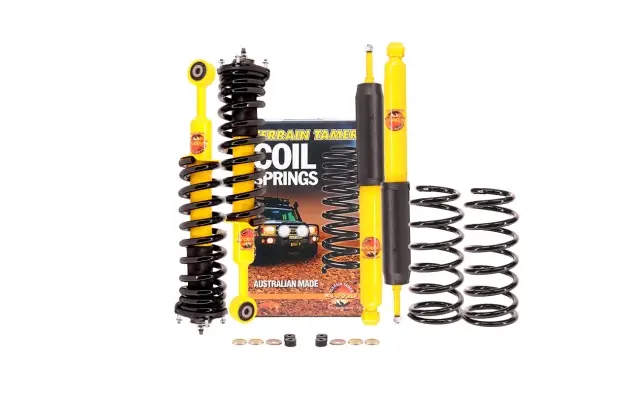 KIT DE SUSPENSION COMBINÉ ASSEMBLÉ TERRAIN TAMER REHAUSSE +40/50MM POUR TOYOTA VDJ200 Remise