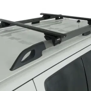 KIT 2 BARRES DE TOIT SPORTZ NOIRES 1180 MM ET PIEDS RHINO RACK POUR NISSAN PATHFINDER R51 A PARTIR DE 2005 Réduction