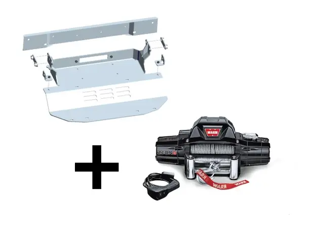 Meilleure Vente KIT DE MONTAGE INTEGRE AVEC TREUIL WARN ZEON 8 POUR TOYOTA HILUX REVO