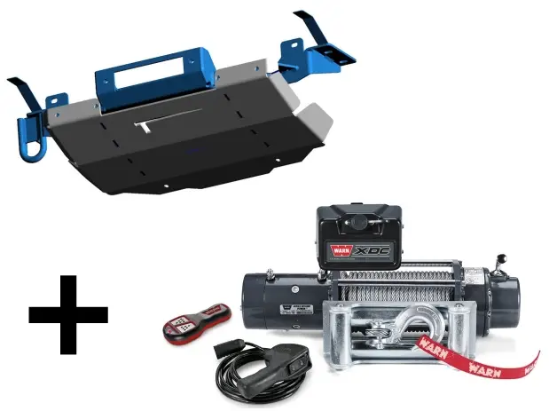 Commande En Gros KIT DE MONTAGE INTEGRE AVEC TREUIL WARN XDC POUR NISSAN NAVARA D23 NP300