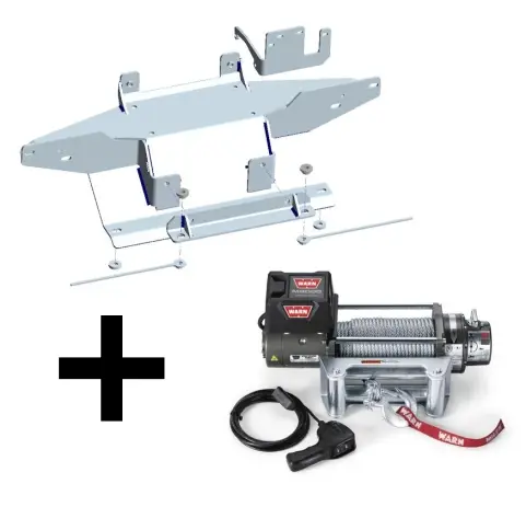 KIT DE MONTAGE INTEGRE AVEC TREUIL WARN M8000 POUR ISUZU D-MAX A PARTIR DE 2017 Promotion