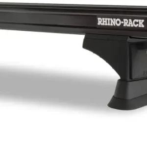Expédié Aujourd’hui KIT 2 BARRES DE TOIT HEAVY DUTY NOIRES 1250 MM ET PIEDS RHINO RACK POUR TOYOTA GRJ/KDJ120/125