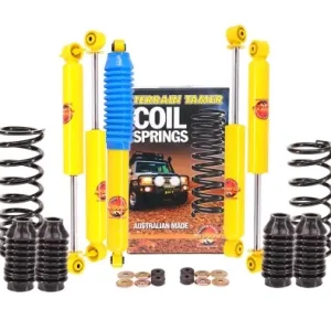 KIT DE SUSPENSION TERRAIN TAMER REHAUSSE +40/50MM POUR LAND ROVER DISCOVERY II DE 1999 A 2004 Authentique