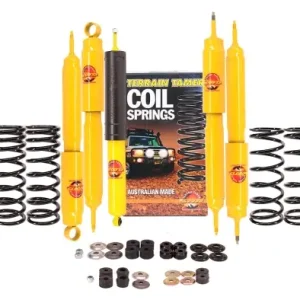 KIT DE SUSPENSION TERRAIN TAMER REHAUSSE +40/50MM POUR LAND ROVER DEFENDER 90 Meilleur Prix