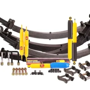 KIT DE SUSPENSION TERRAIN TAMER REHAUSSE +40/50MM POUR NISSAN PATROL Y260 DE 1983 A 1987 Solde