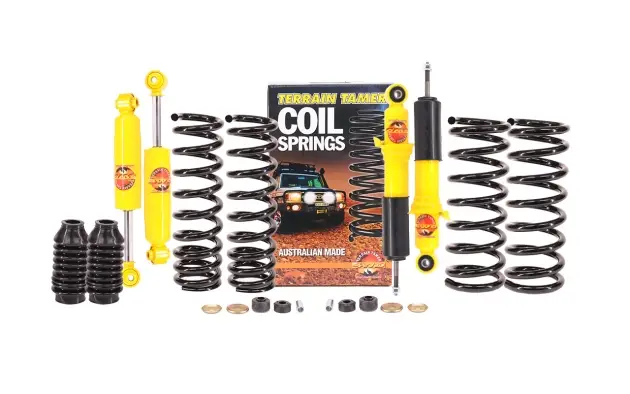 KIT DE SUSPENSION TERRAIN TAMER REHAUSSE +40/50MM POUR NISSAN PATHFINDER R51 A PARTIR DE 2005 Dernière Chance
