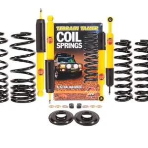 Réduction KIT DE SUSPENSION TERRAIN TAMER REHAUSSE +40/50MM POUR TOYOTA LANDCRUISER GRJ/KDJ/GDJ150 A PARTIR DE 2009 AVEC KDSS