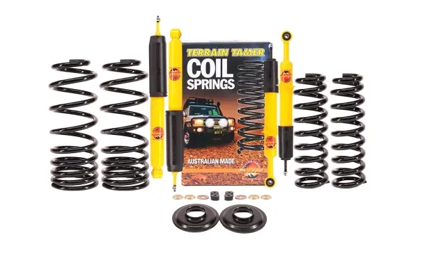 Réduction KIT DE SUSPENSION TERRAIN TAMER REHAUSSE +40/50MM POUR TOYOTA LANDCRUISER GRJ/KDJ/GDJ150 A PARTIR DE 2009 AVEC KDSS