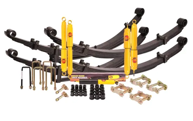 Certifié KIT DE SUSPENSION TERRAIN TAMER REHAUSSE +40/50MM POUR TOYOTA HILUX DE 1983 A 1997