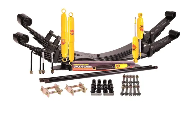 Must-Have KIT DE SUSPENSION TERRAIN TAMER REHAUSSE +40/50MM POUR MITSUBISHI L200 K74 DE 1991 A 2007