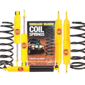 KIT DE SUSPENSION TERRAIN TAMER REHAUSSE +40/50MM POUR TOYOTA LANDCRUISER LJ70/73 DE 1984 A 1989 Achat Immédiat