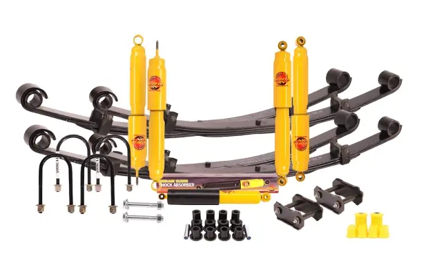 Populaire KIT DE SUSPENSION TERRAIN TAMER REHAUSSE +40/50MM POUR SUZUKI SJ ET SAMOURAI A PARTIR DE 1981