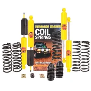 Paiement Sécurisé KIT DE SUSPENSION TERRAIN TAMER REHAUSSE +40/50MM POUR SUZUKI JIMNY DE 1998 A 2018