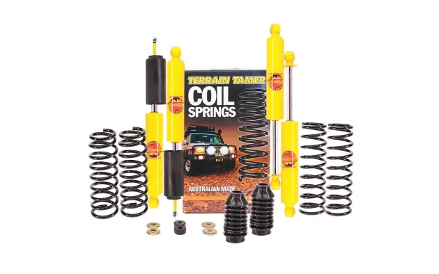 Paiement Sécurisé KIT DE SUSPENSION TERRAIN TAMER REHAUSSE +40/50MM POUR SUZUKI JIMNY DE 1998 A 2018