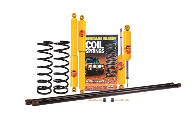 Offre Limitée KIT DE SUSPENSION TERRAIN TAMER REHAUSSE +40/50MM POUR NISSAN TERRANO I DE 1987 A 1995