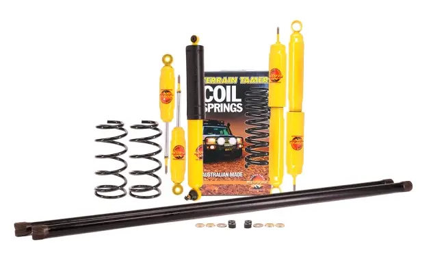 Marque KIT DE SUSPENSION TERRAIN TAMER REHAUSSE +40/50MM POUR TOYOTA 4 RUNNER DE 1989 A 1996