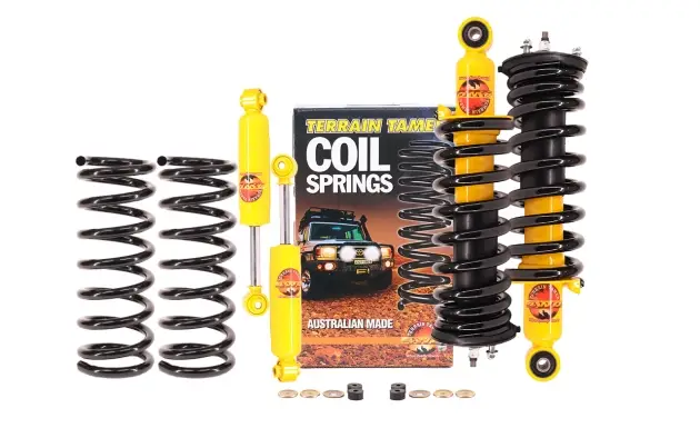 KIT DE SUSPENSION COMBINÉ ASSEMBLÉ TERRAIN TAMER REHAUSSE +40/50MM POUR NISSAN PATHFINDER R51 A PARTIR DE 2005 Bon Plan