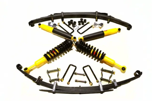 Haute Qualité KIT DE SUSPENSION TERRAIN TAMER COMBINÉ ASSEMBLÉ REHAUSSE +40/50MM POUR MITSUBISHI L200 A PARTIR DE 2015 ET FIAT FULLBACK