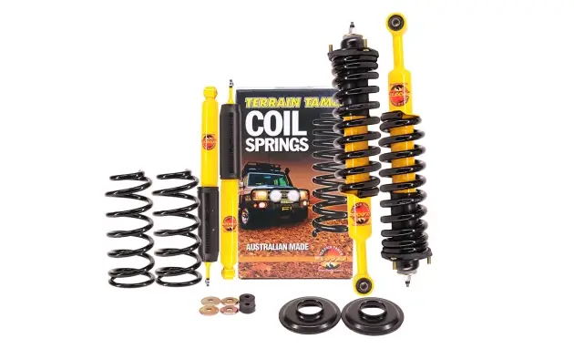 KIT DE SUSPENSION TERRAIN TAMER COMBINÉ ASSEMBLÉ REHAUSSE +40/50MM POUR TOYOTA PRADO GRJ150/KDJ150 A PARTIR DE 2009 SANS KDSS Livraison Express