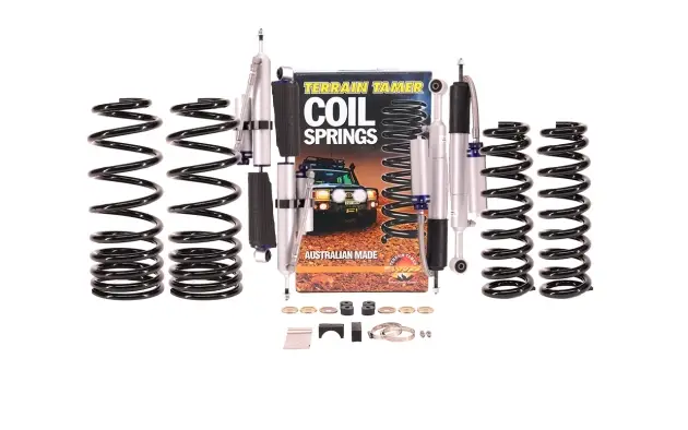 Meilleur Prix KIT DE SUSPENSION TERRAIN TAMER AVEC AMORTISSEUR PRO SHOCK REHAUSSE +40/50MM POUR TOYOTA LANDCRUISER GRJ/KDJ/GDJ150 A PARTIR DE 2009 AVEC KDSS