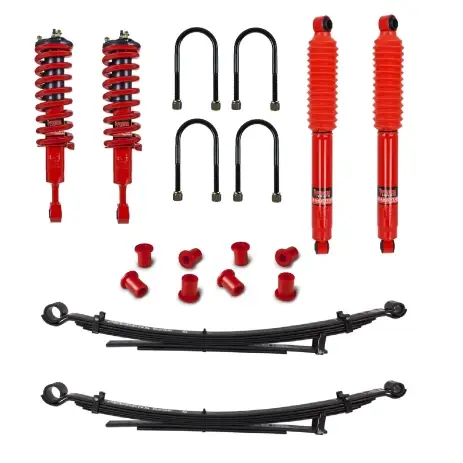 KIT DE SUSPENSION PEDDERS EZIFIT REHAUSSE+40MM TARAGE CONFORT POUR FORD RANGER A PARTIR DE 2019 Prix Choc