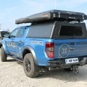 PARE CHOC ARRIERE DE REMPLACEMENT RHINO4X4 NOIR POUR FORD RANGER RAPTOR 2019-2022 Super Prix