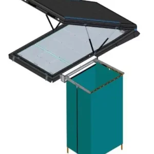 KIT DE FIXATION POUR AUVENT DOUCHE ALU CAB SUR TOIT RELEVABLE HERCULES ALU CAB Quantité Limitée