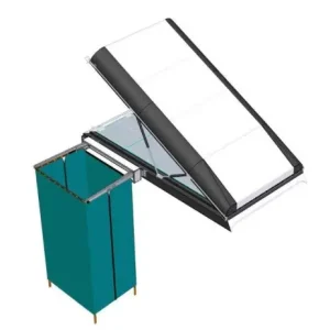 Nouveauté KIT DE FIXATION POUR AUVENT DOUCHE ALU CAB SUR TOIT RELEVABLE ICARUS ALU CAB