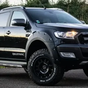 Retour Gratuit ELARGISSEURS D'AILES AVEC BOULONS POUR FORD RANGERET FORD RANGER RAPTOR DOUBLE/EXTRA CABINE AVEC ABS DE 2019 A 2023