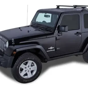 KIT BACKBONE BARRES DE TOIT VORTEX RHINO RACK 1500 MM NOIRES POUR JEEP WRANGLER JK 2 PORTES (AVEC PIEDS RLT600) Commander Maintenant