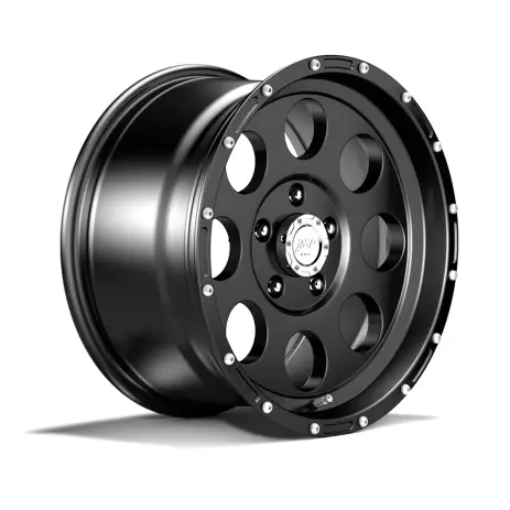 Expédition Rapide JANTE ALUMINIUM ASP ALLOYS SERIE 1422 BLACK 9 X 17 ENTRAXE 5 X 127 DEPORT +16