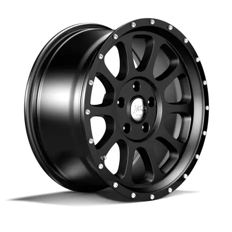 JANTE ALUMINIUM ASP ALLOYS SERIE 1450 BLACK 8.5 X 18 ENTRAXE 5 X 127 DEPORT +12 Dernier Modèle