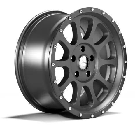 JANTE ALUMINIUM ASP ALLOYS SERIE 1450 GUNMETAL 8.5 X 18 ENTRAXE 5 X 127 DEPORT +32 Achat Immédiat