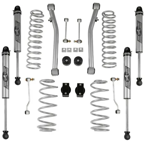 KIT DE SUSPENSION RUBICON EXPRESS +65 MM AVEC AMORTISSEURSPOUR JEEP WRANGLER JL 4 PORTES Nouveauté