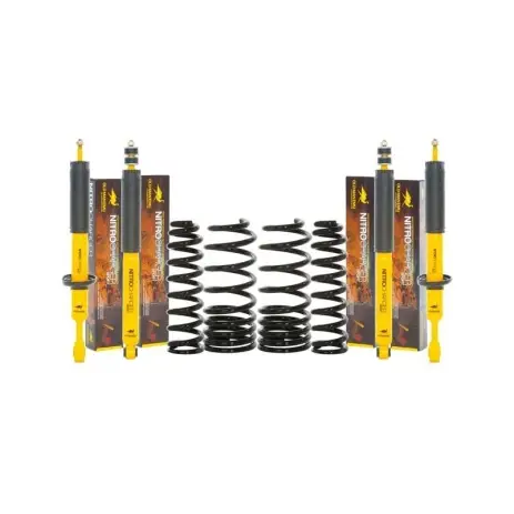 KIT DE SUSPENSION OME NITROCHARGER PLUS REHAUSSE +50MM TARAGE +150KG POUR JEEP WRANGLER JL 3 PORTES Meilleur Prix