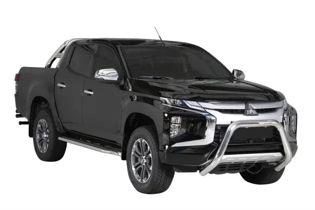 Meilleur Choix PROTECTION AVANT TUBULAIRE 76MM INOX HOMOLOGUEE CE POUR MITSUBISHI L200 A PARTIR DE 2019