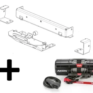 KIT DE MONTAGE INTEGRE AVEC TREUIL WARN AXON 55-S POUR MITSUBISHI L200 A PARTIR DE 2019 Commander Maintenant