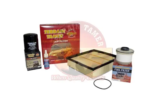 Paiement Sécurisé KIT 4 FILTRES TERRAIN TAMER POUR ISUZU D-MAX A PARTIR DE 2012