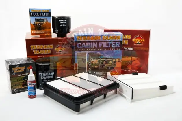 Meilleure Vente KIT 4 FILTRES TERRAIN TAMER POUR MITSUBISHI L200 ML/MN A PARTIR DE 2008