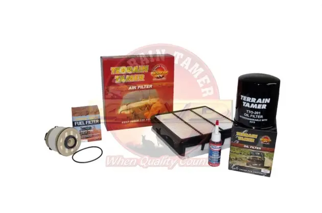 KIT 3 FILTRES TERRAIN TAMER POUR MITSUBISHI L200 A PARTIR DE 2015 MOTEUR 4D56 Prix Choc