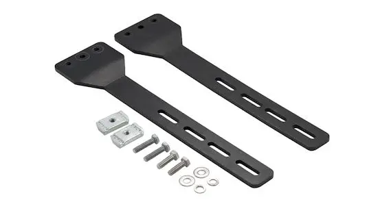 RENFORT POUR SUPPORT DE FIXATION LATERAL POUR PLAQUES A SABLE MAXTRAX SUR GALERIE DE TOIT PIONEER RHINO RACK Remise