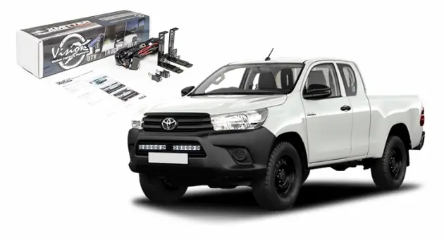 KIT 2 BARRES LED VISION-X XPR-6 (SANS VEILLEUSE INTEGREE) POUR TOYOTA HILUX REVO DE 2017 A 2018 Acheter En Ligne