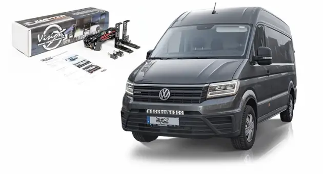 Top Vente KIT BARRE LED VISION-X XPR-12M (AVEC VEILLEUSE INTEGREE) POUR VOLKSWAGEN CRAFTER A PARTIR DE 2019